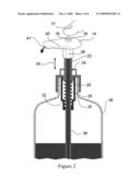 Pump assembly with sound emitting device diagram and image