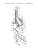 Transmission Mechanism for Electrical Nail Gun diagram and image