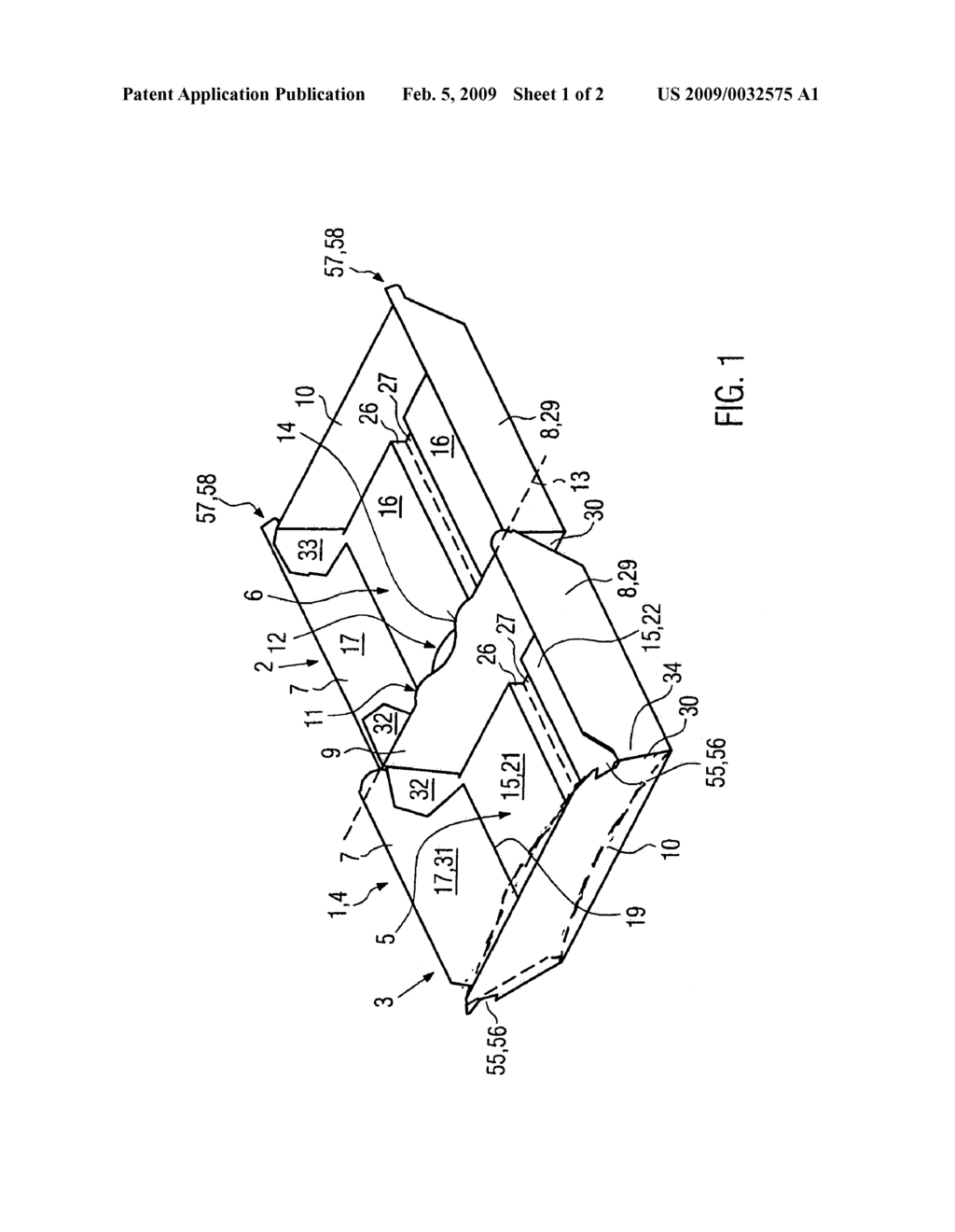 CONTAINER AND BLANK FOR THE PRODUCTION THEREOF - diagram, schematic, and image 02