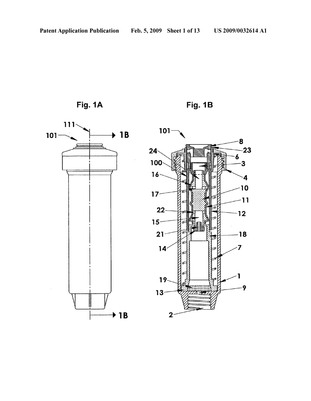 Pop-up spraying devices with a flexible stem - diagram, schematic, and image 02