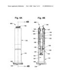 Pop-up spraying devices with a flexible stem diagram and image