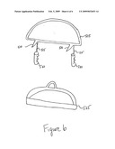 Trash bag holder and transporter diagram and image