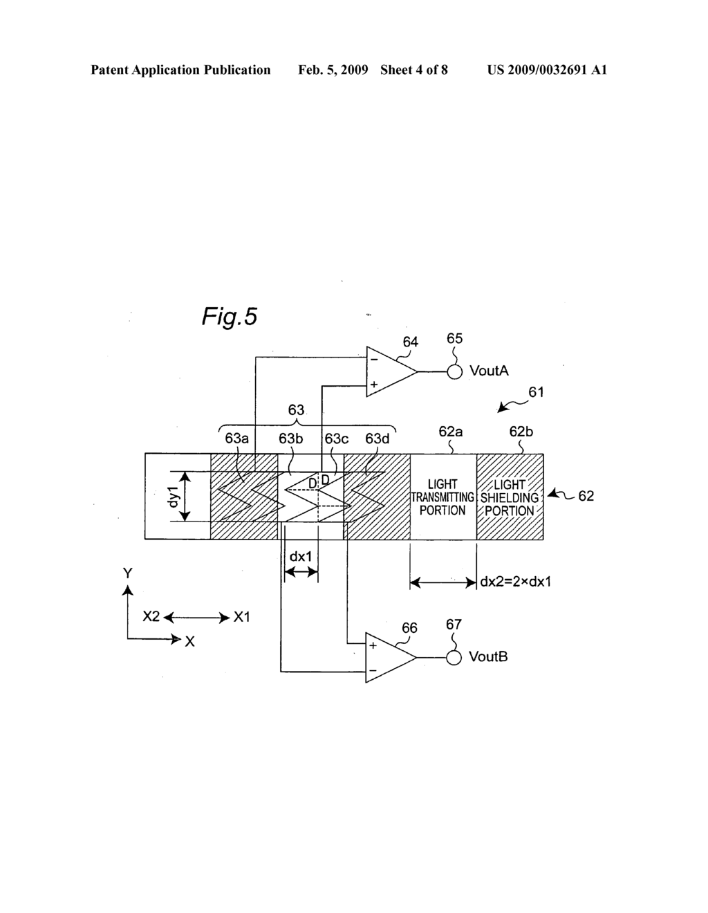 PHOTOELECTRIC ENCODER AND ELECTRONIC EQUIPMENT USING THE SAME - diagram, schematic, and image 05