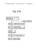 Inspection system by charged particle beam and method of manufacturing devices using the system diagram and image