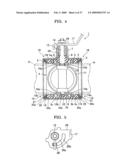 Valve Having Diameter-Reducible Joint Part, Joint for Diameter Reduction, and Plumbing System Using These diagram and image