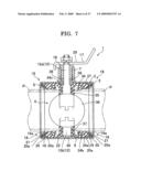 Valve Having Diameter-Reducible Joint Part, Joint for Diameter Reduction, and Plumbing System Using These diagram and image