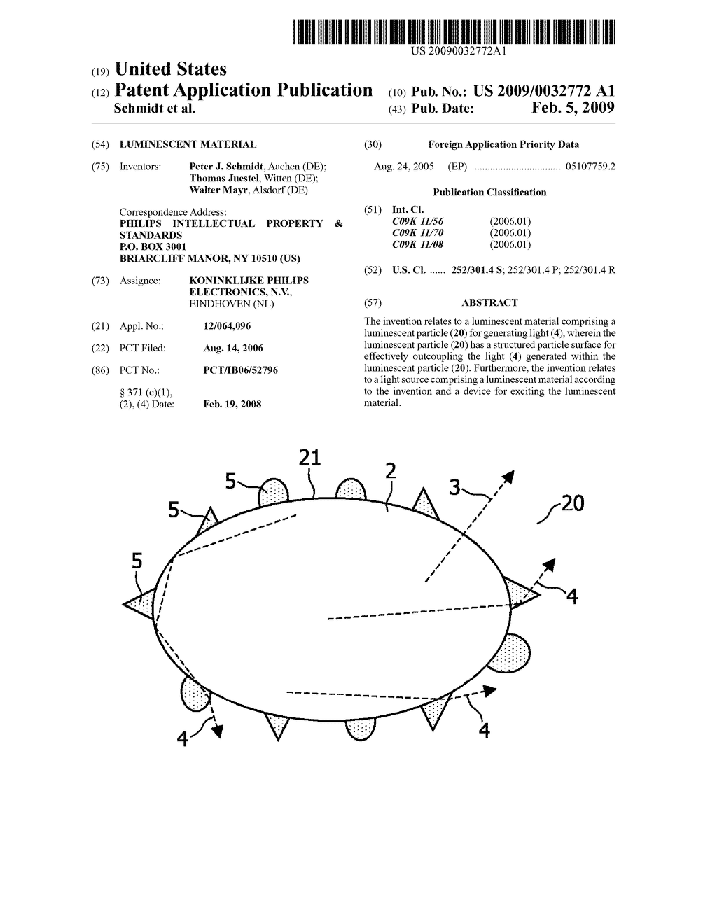 LUMINESCENT MATERIAL - diagram, schematic, and image 01