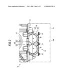 COUNTERBALANCING SHAFT ACCOMMODATING STRUCTURE diagram and image