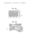 Image displaying device diagram and image