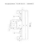 SOI FIELD EFFECT TRANSISTOR HAVING ASYMMETRIC JUNCTION LEAKAGE diagram and image