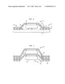 Component and assemblies with ends offset downwardly diagram and image