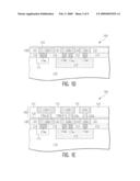 SEMICONDUCTOR CHIPS WITH REDUCED STRESS FROM UNDERFILL AT EDGE OF CHIP diagram and image