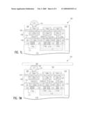 SEMICONDUCTOR CHIPS WITH REDUCED STRESS FROM UNDERFILL AT EDGE OF CHIP diagram and image