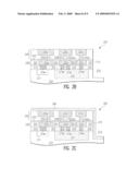 SEMICONDUCTOR CHIPS WITH REDUCED STRESS FROM UNDERFILL AT EDGE OF CHIP diagram and image