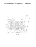 SEMICONDUCTOR CHIPS WITH REDUCED STRESS FROM UNDERFILL AT EDGE OF CHIP diagram and image