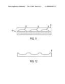 Methods of forming a lens master plate for wafer level lens replication diagram and image