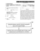 Processing method for graphite piece diagram and image