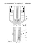 Self-pumping hydropneumatic spring-damper unit diagram and image