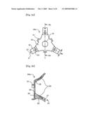 Valve holding member diagram and image