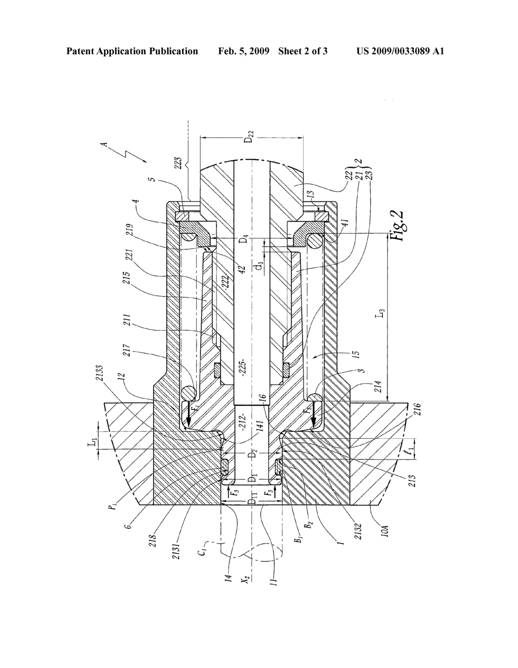 Quick coupling element and a quick coupling including such an element - diagram, schematic, and image 03