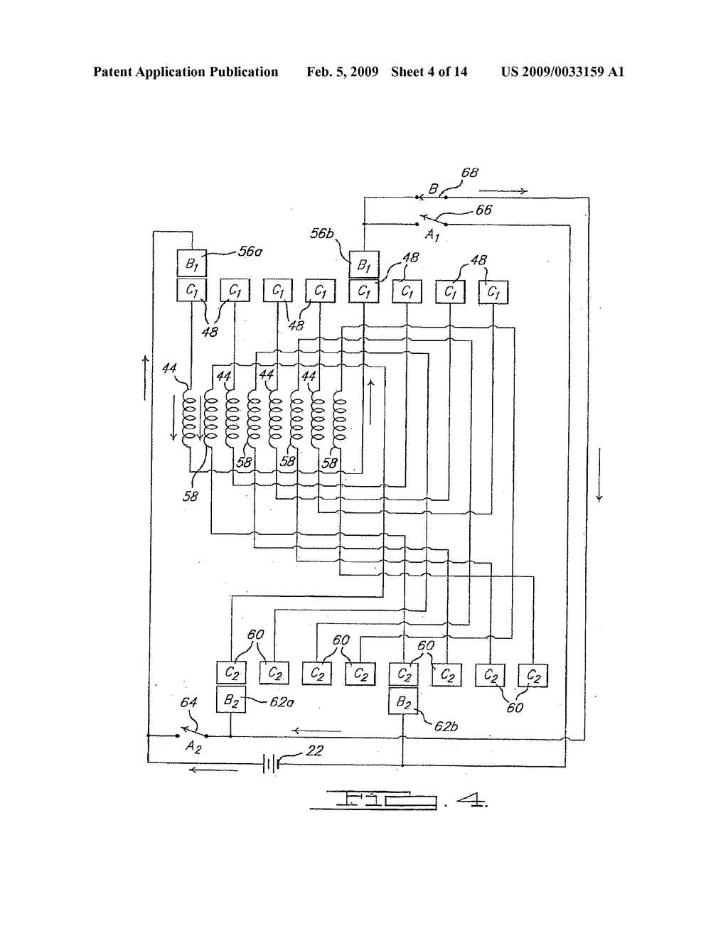 DC Motor with Dual Commutator Bar Set and Selectable Series and Parallel Connected Coils - diagram, schematic, and image 05