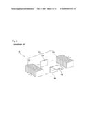 HANDLER AND PROCESS FOR TESTING A SEMICONDUCTOR CHIPS USING THE HANDLER diagram and image