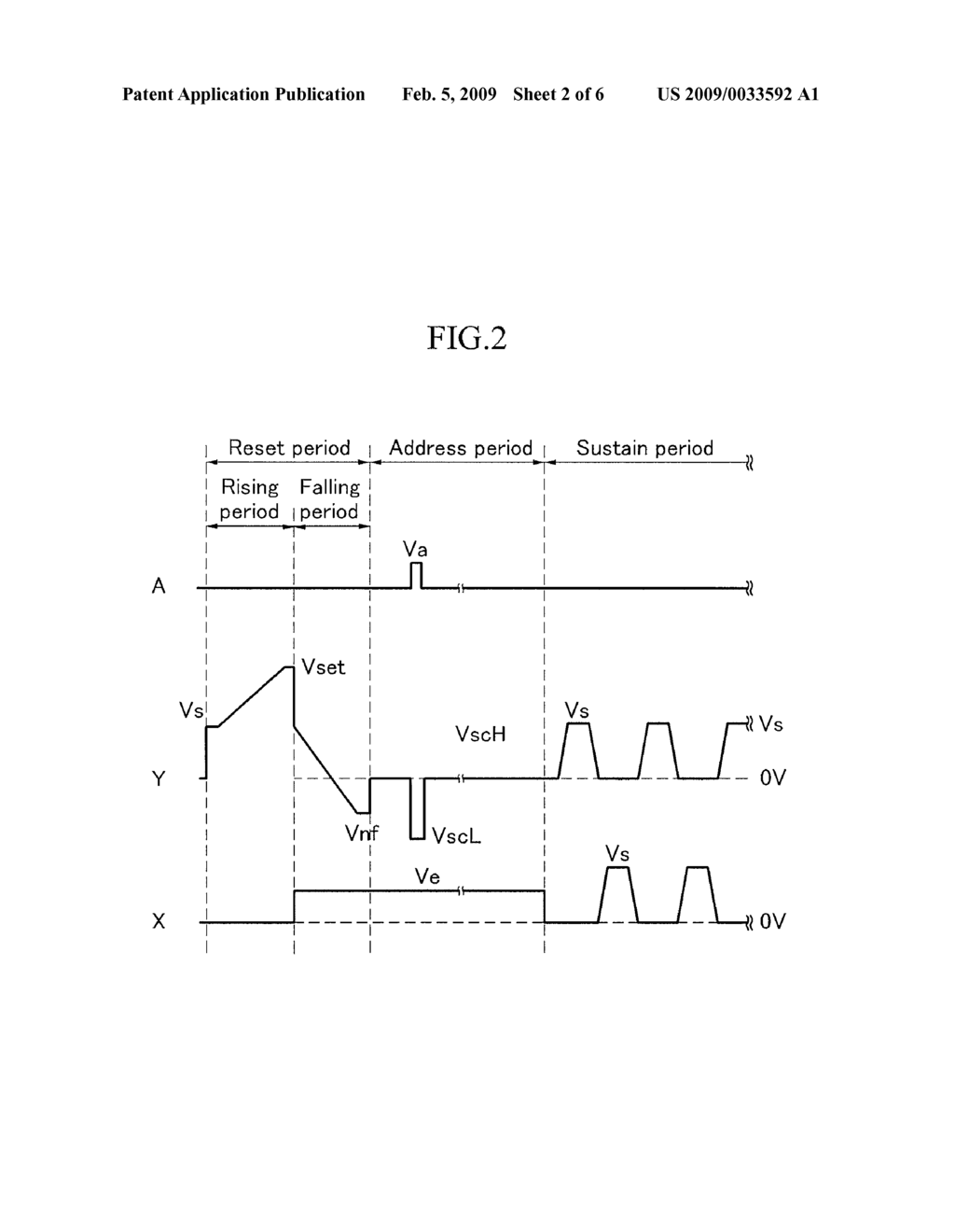 PLASMA DISPLAY DEVICE AND DRIVING METHOD THEREOF - diagram, schematic, and image 03