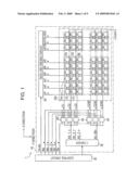 SCAN LINE DRIVING CIRCUIT, ELECTRO-OPTICAL DEVICE, AND ELECTRONIC APPARATUS diagram and image