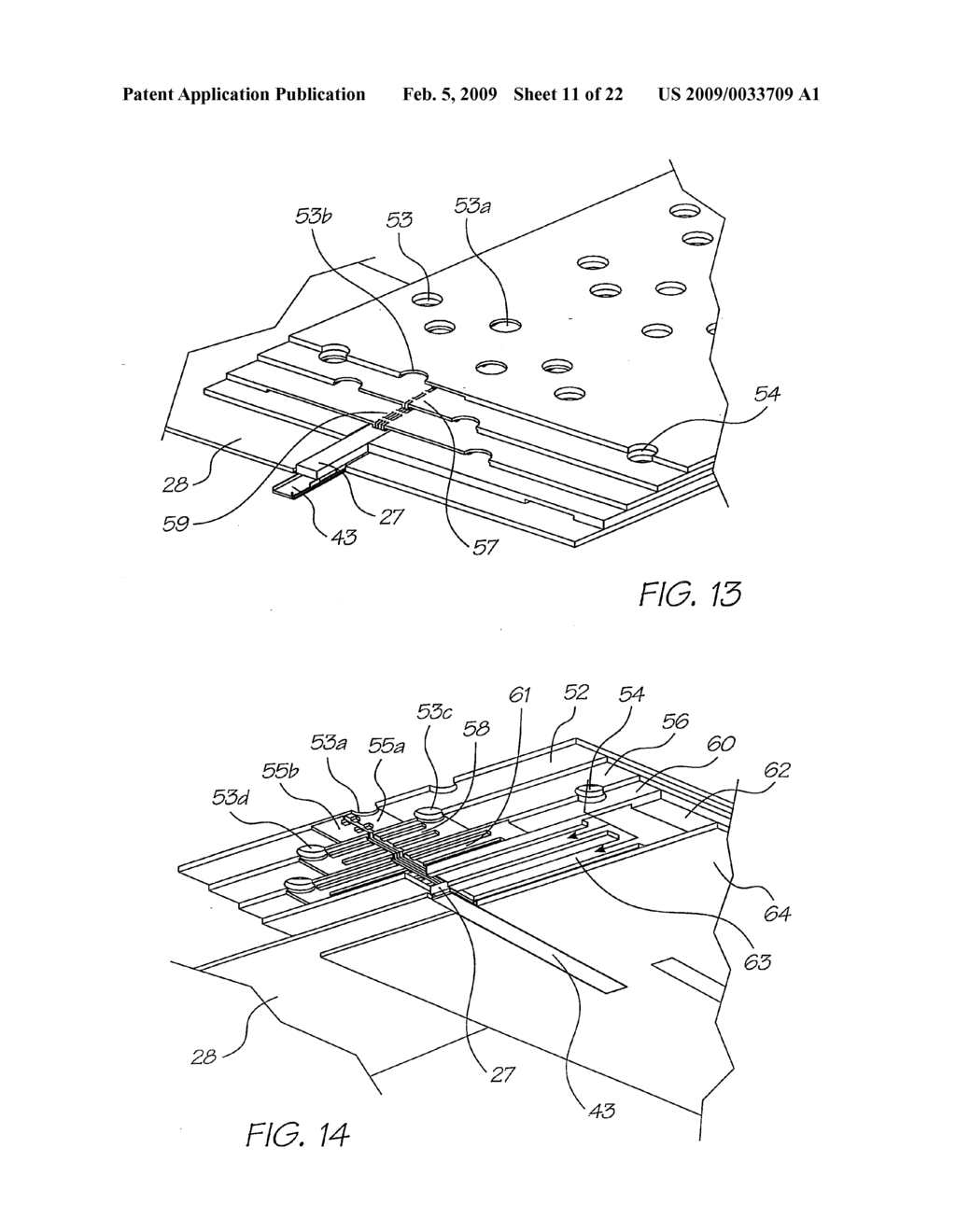 Inkjet printing device having rotating platen - diagram, schematic, and image 12