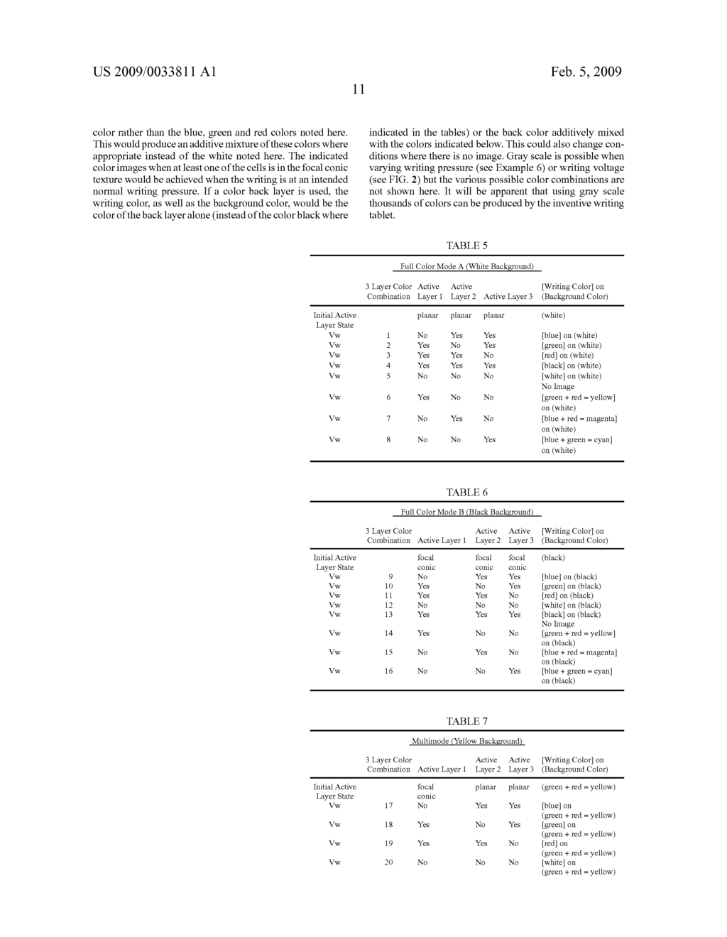 Multiple color writing tablet - diagram, schematic, and image 21