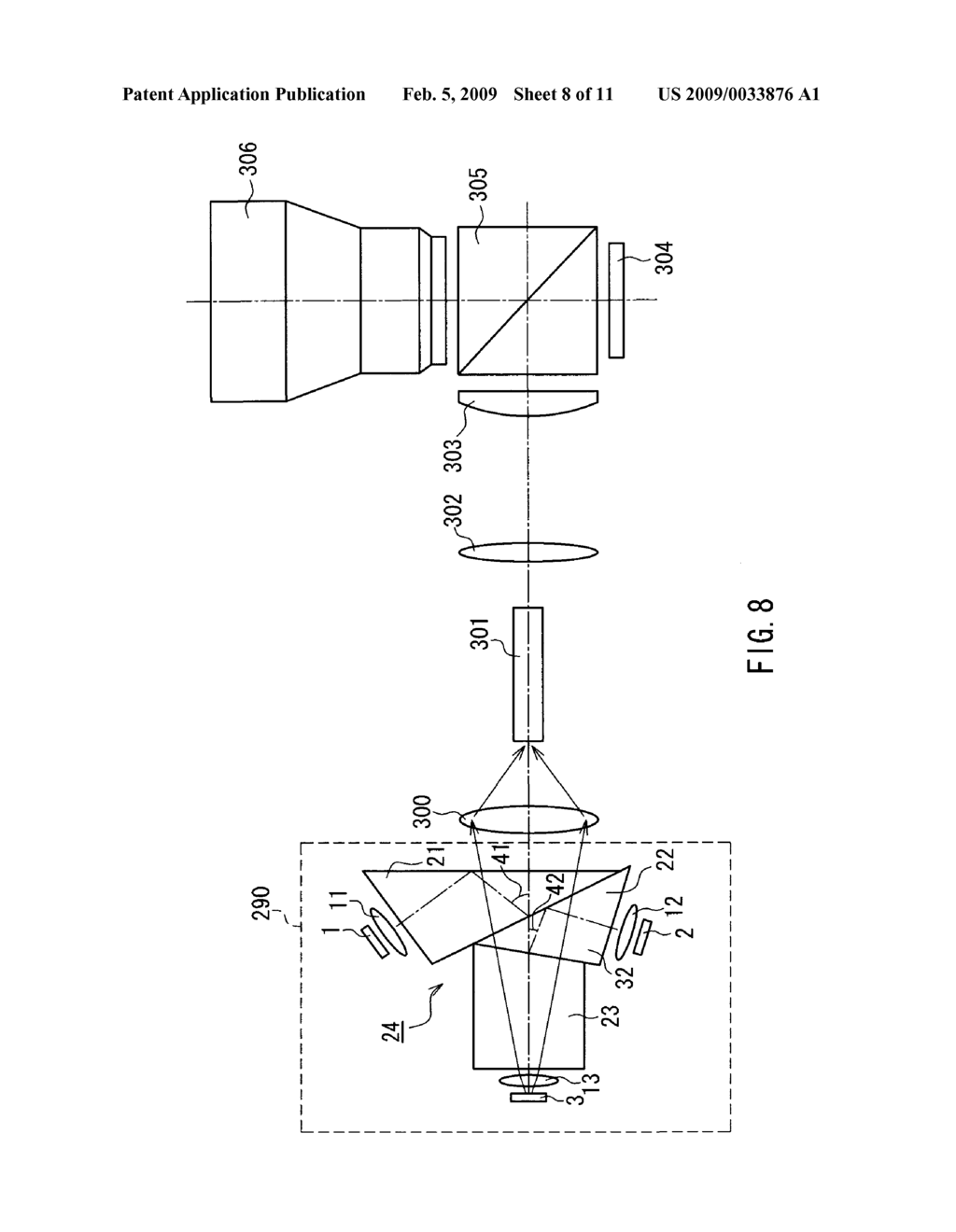 ILLUMINATOR AND PROJECTION DISPLAY EMPLOYING IT - diagram, schematic, and image 09