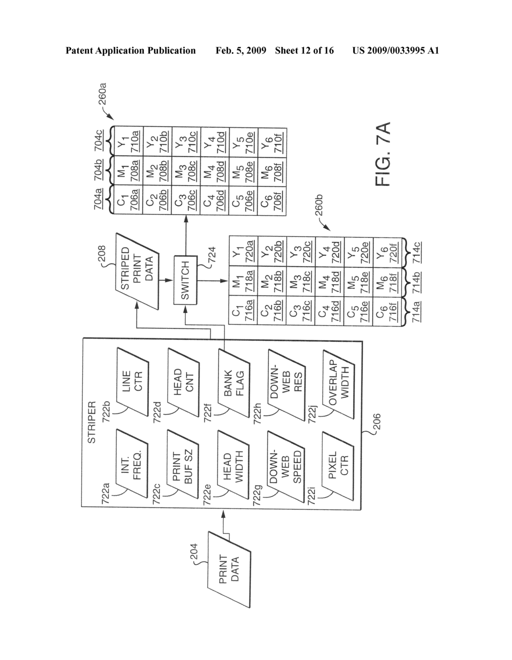 PRINT JOB DATA PROCESSING FOR MULTI-HEAD PRINTERS - diagram, schematic, and image 13