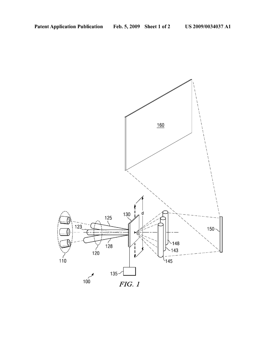 METHOD AND SYSTEM FOR REDUCING SPECKLE BY VIBRATING A LINE GENERATING ELEMENT - diagram, schematic, and image 02