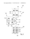 Catadioptric projection objective with intermediate images diagram and image