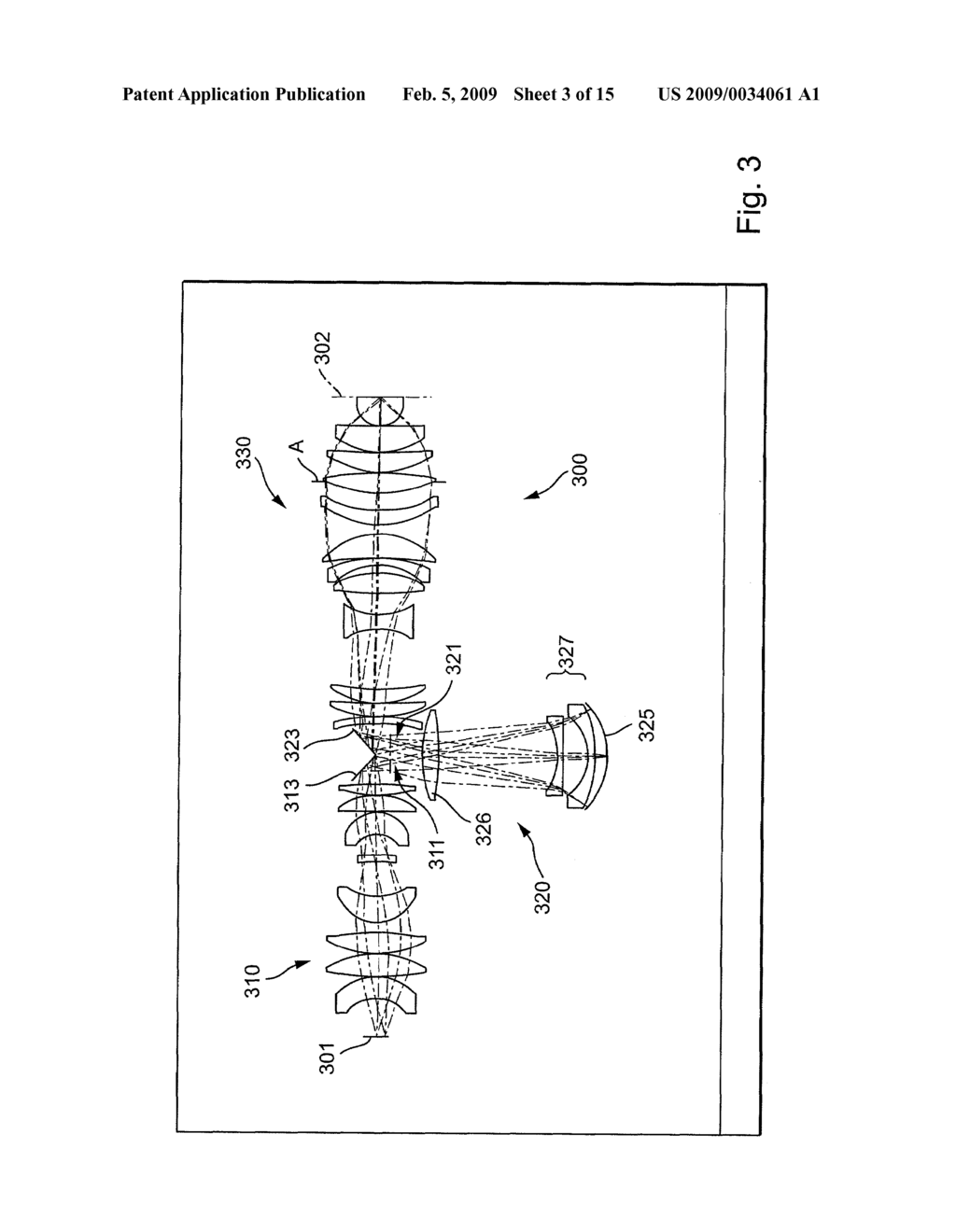 Catadioptric projection objective with intermediate images - diagram, schematic, and image 04