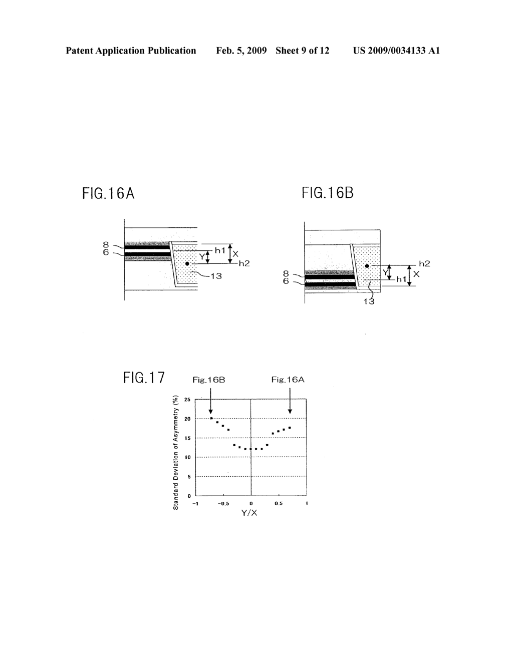 MAGNETIC FIELD DETECTING ELEMENT HAVING THIN STACK WITH A PLURALITY OF FREE LAYERS AND THICK BIAS MAGNETIC LAYER - diagram, schematic, and image 10