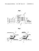 Differential magnetoresistive magnetic head diagram and image