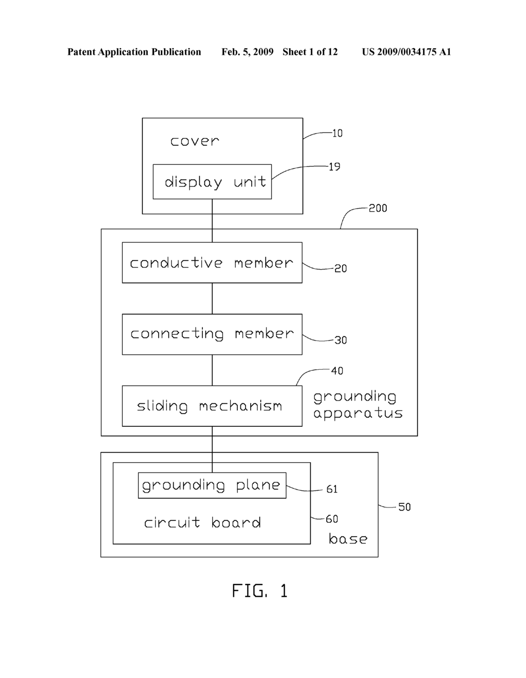 GROUNDING APPARATUS OF PORTABLE ELECTRONIC DEVICES - diagram, schematic, and image 02