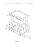 Supporting Assembly for a Liquid Crystal Display diagram and image