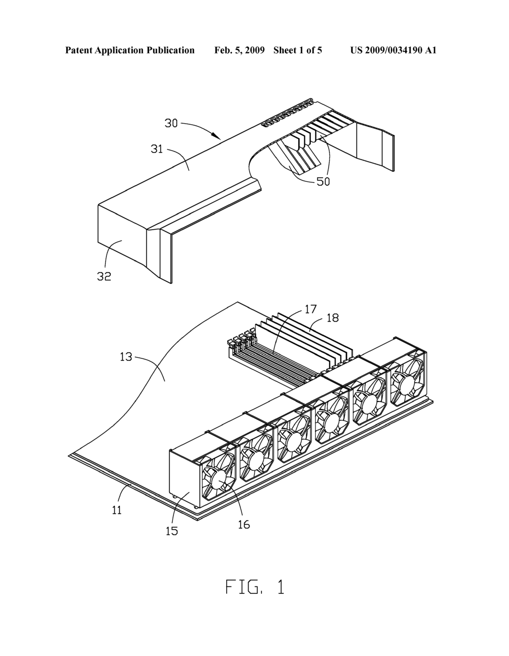 AIRFLOW-GUIDING DEVICE AND COMPUTER HAVING SAME - diagram, schematic, and image 02