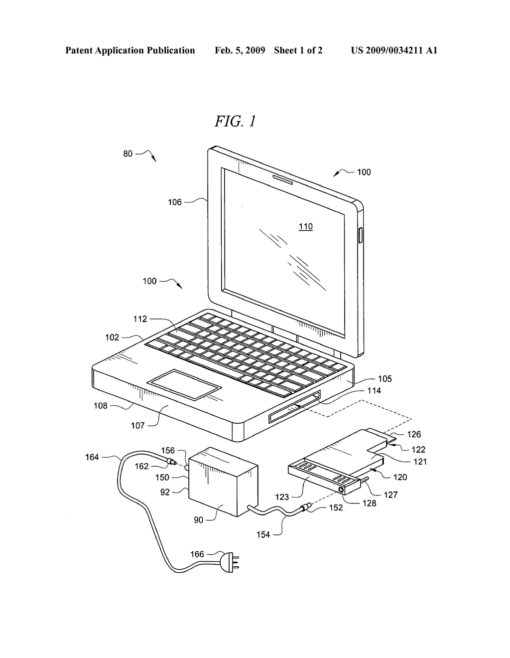 Card-based power system for an electronic device - diagram, schematic, and image 02