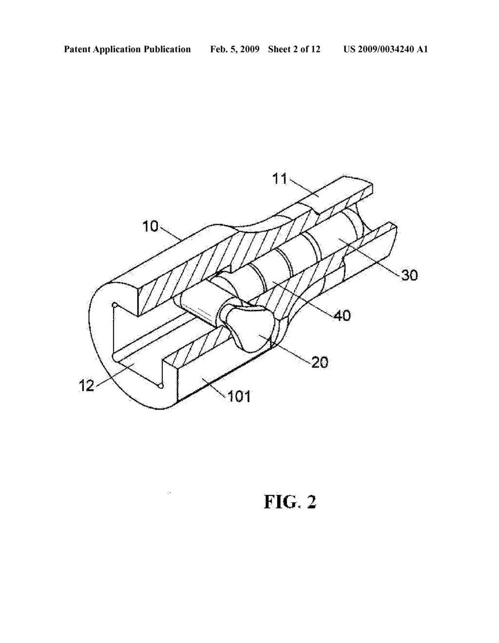 EXTENSION BAR WITH BUILT-IN LIGHT - diagram, schematic, and image 03