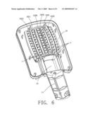 HIGH-POWER LIGHT EMITTING DIODE (LED) STREET LAMP AND BODY FRAME THEREOF diagram and image