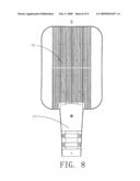 HIGH-POWER LIGHT EMITTING DIODE (LED) STREET LAMP AND BODY FRAME THEREOF diagram and image