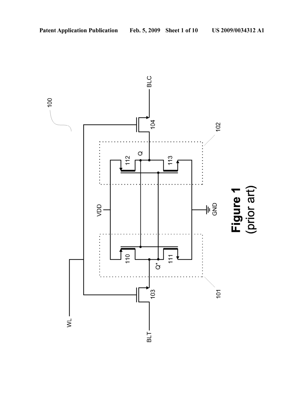 SINGLE-EVENT UPSET IMMUNE STATIC RANDOM ACCESS MEMORY CELL CIRCUIT, SYSTEM, AND METHOD - diagram, schematic, and image 02