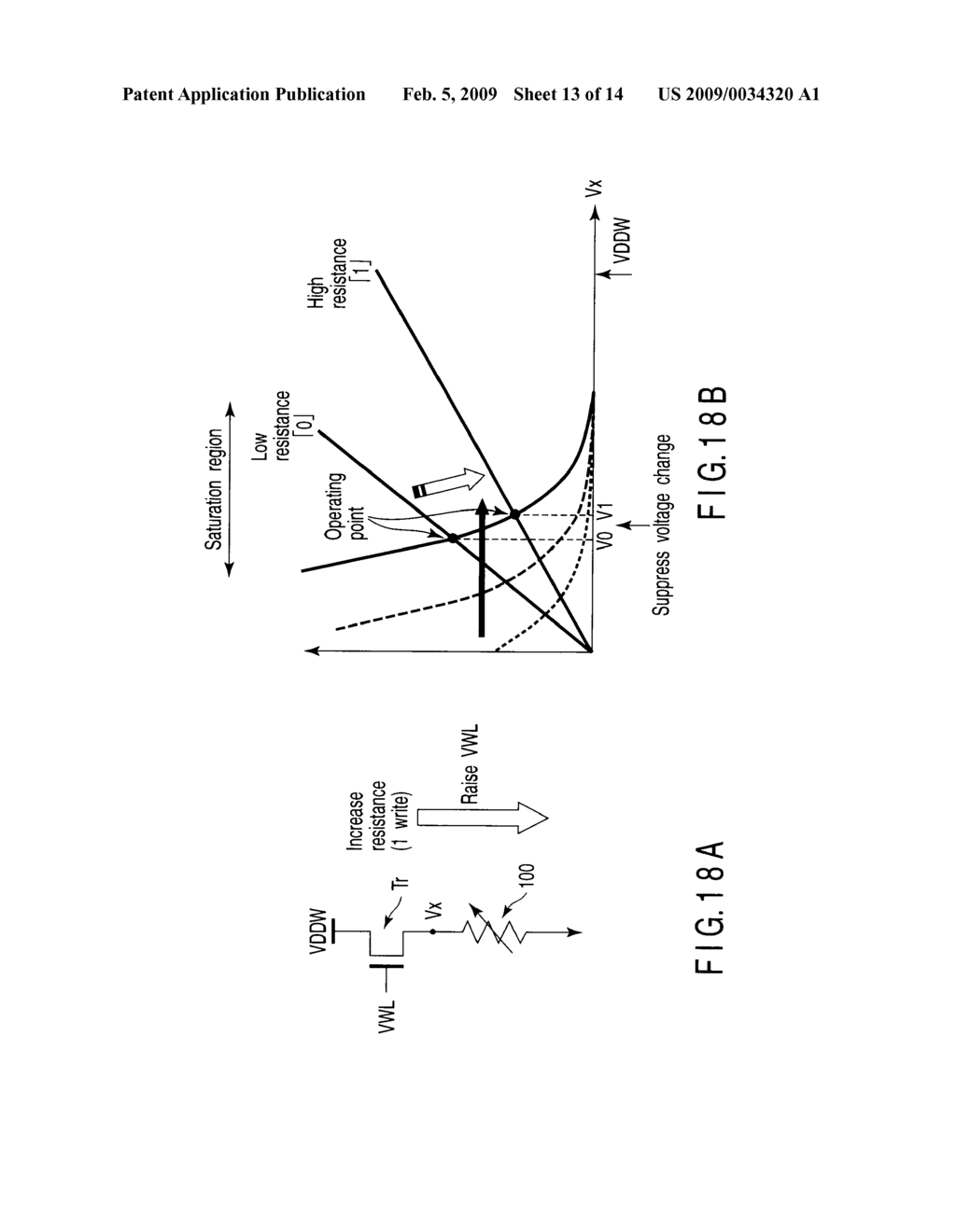 RESISTANCE CHANGE MEMORY AND WRITE METHOD OF THE SAME - diagram, schematic, and image 14