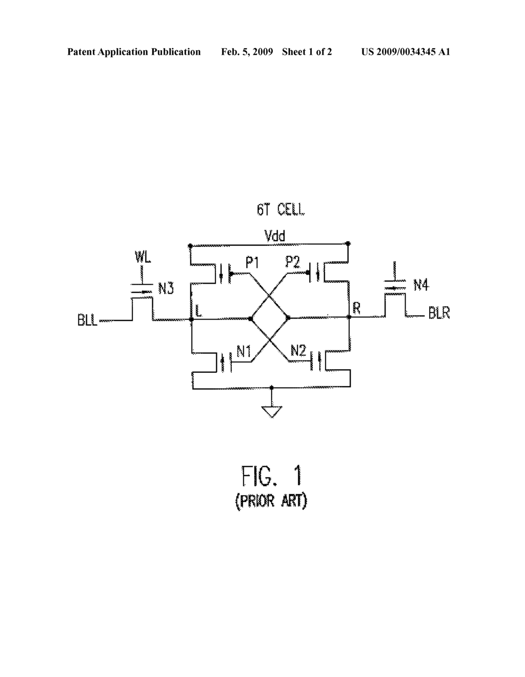 Eight Transistor SRAM Cell with Improved Stability Requiring Only One Word Line - diagram, schematic, and image 02