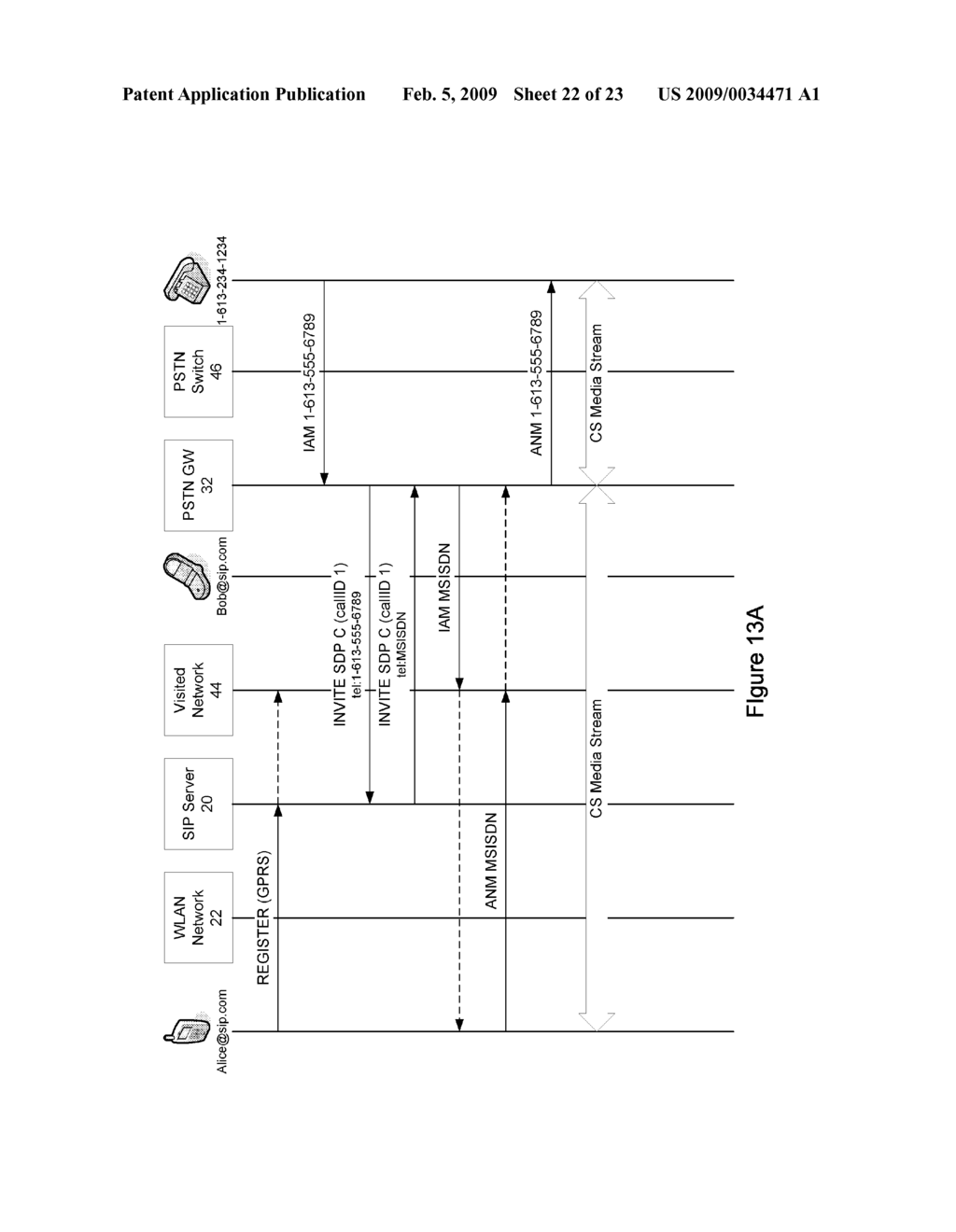 METHOD AND SYSTEM FOR HANDOFF BETWEEN WIRELESS NETWORKS - diagram, schematic, and image 23