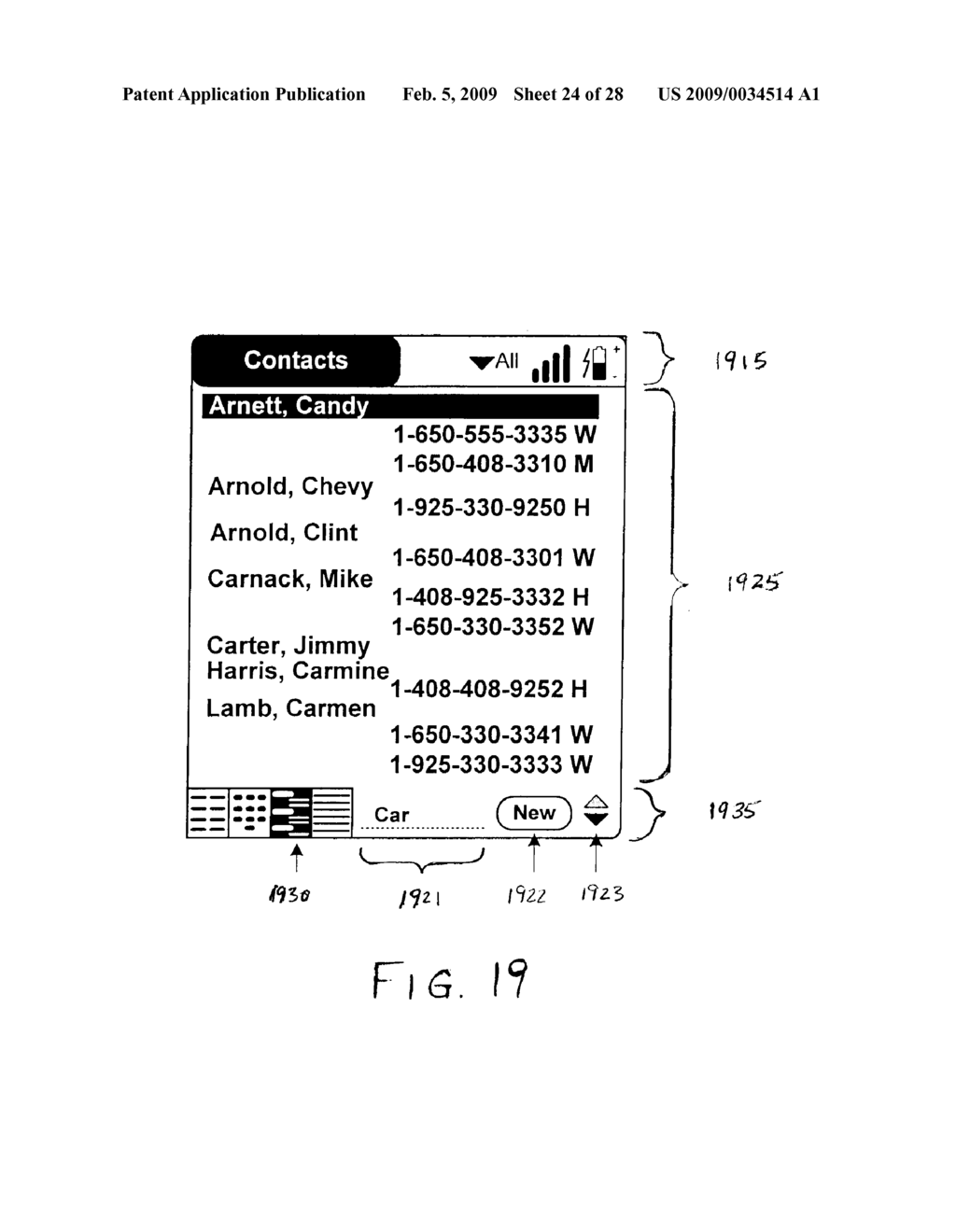 Integrated Mobile Computing and Telephony Device and Services - diagram, schematic, and image 25