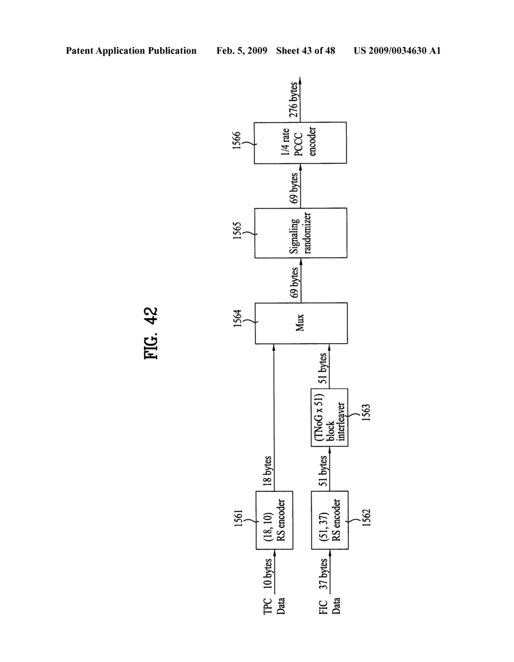 BROADCAST RECEIVER AND METHOD OF PROCESSING DATA - diagram, schematic, and image 44